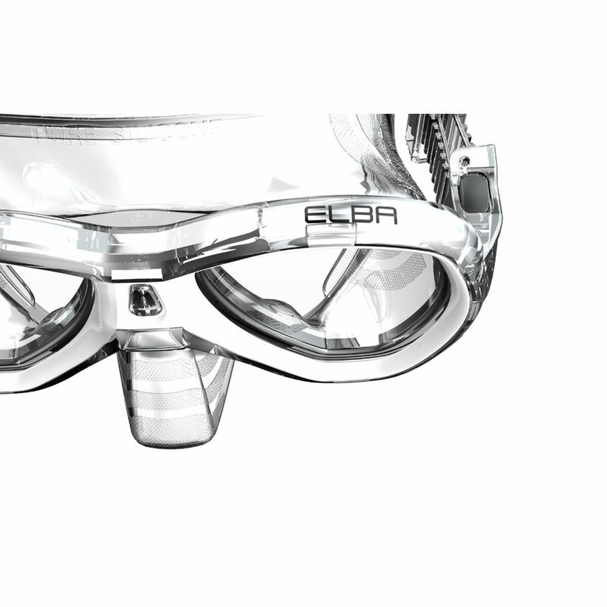 masque de plongée Seac Elba Blanc