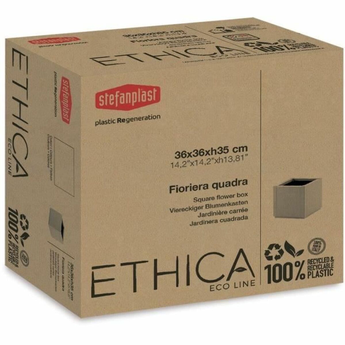 Pot Stefanplast Carré