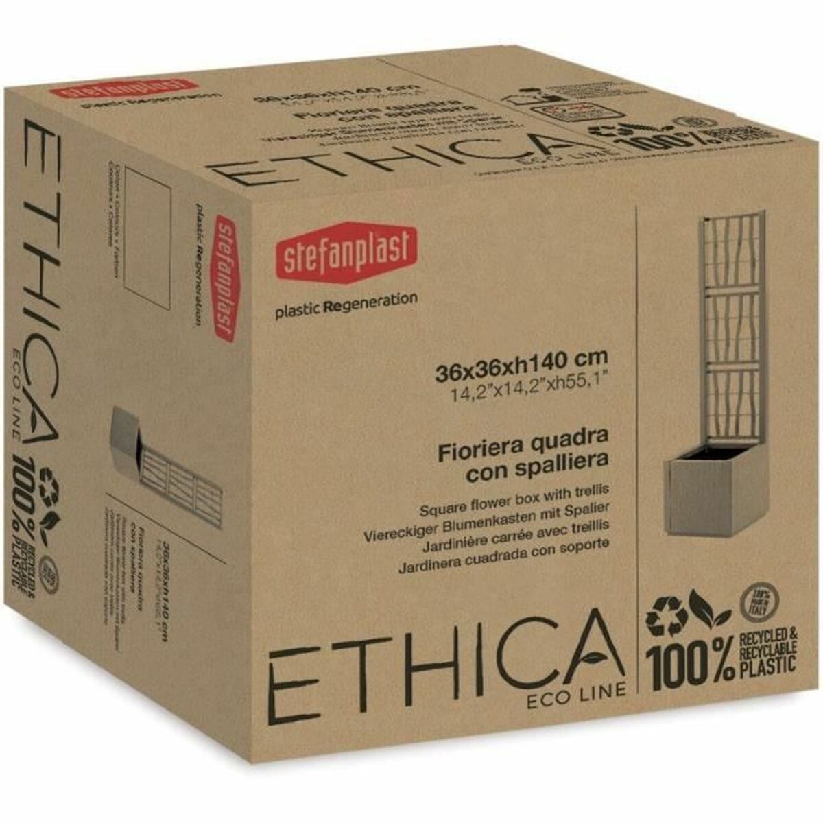 Pot Stefanplast Taupe