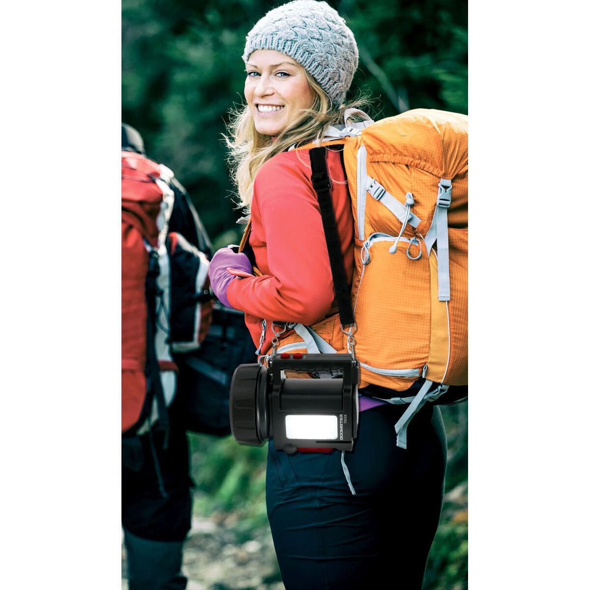 Projecteur LED rechargeable à main Velamp DOOMSTER TREKK 10 W