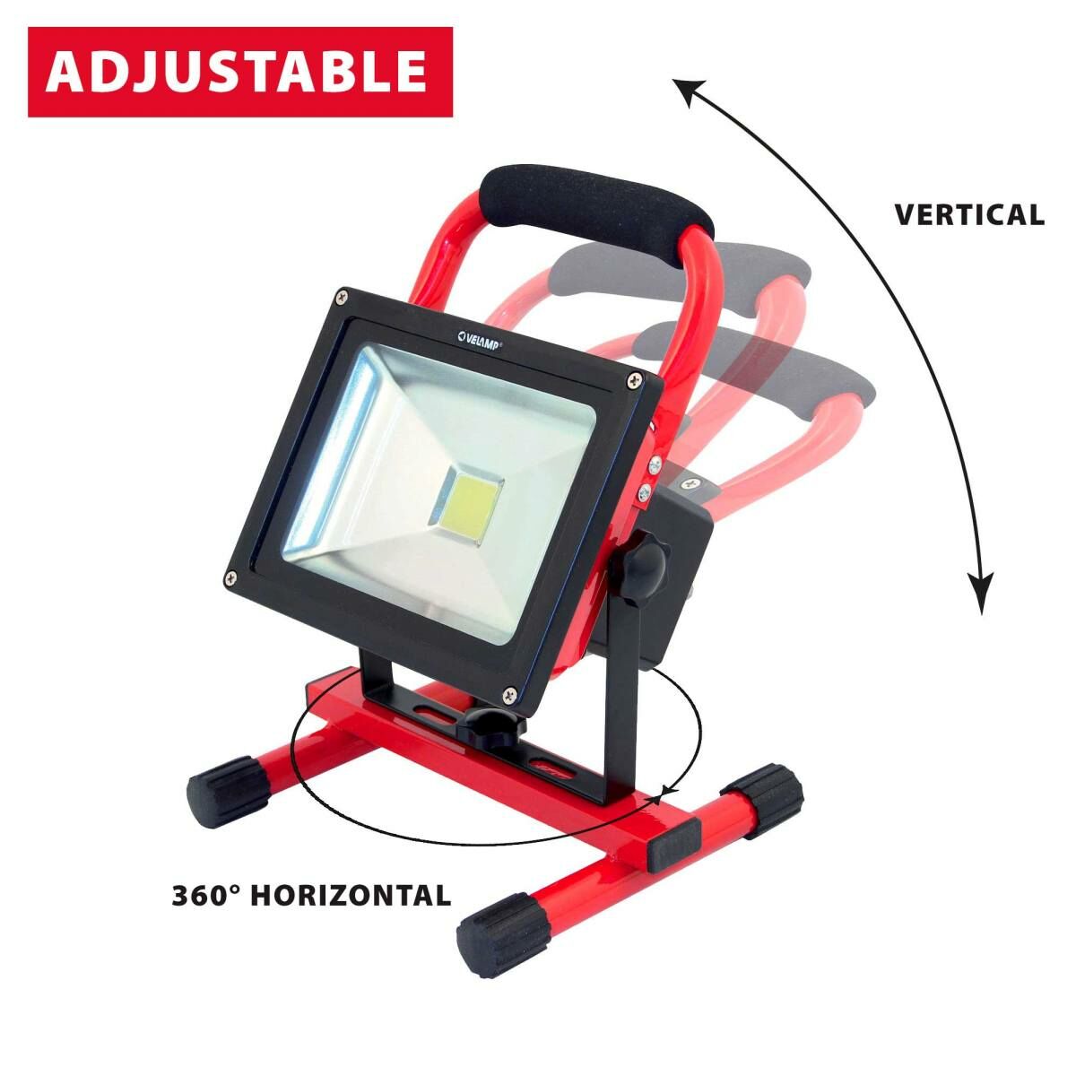 Projecteur LED Velamp 20 W 1200 Lm