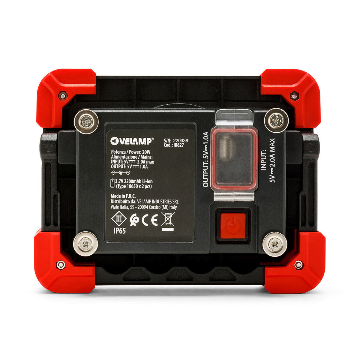 Projecteur LED Velamp SAURON 20 W 1200 Lm