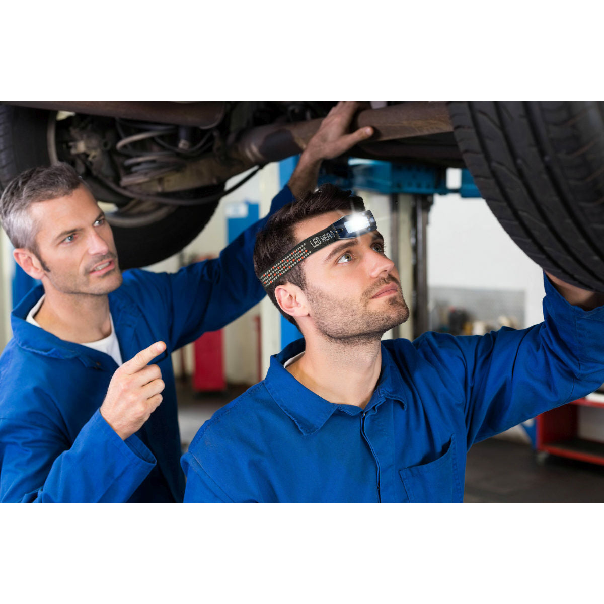 Lampe Frontale LED Rechargeable et Réglable Velamp 2 W 150 Lm