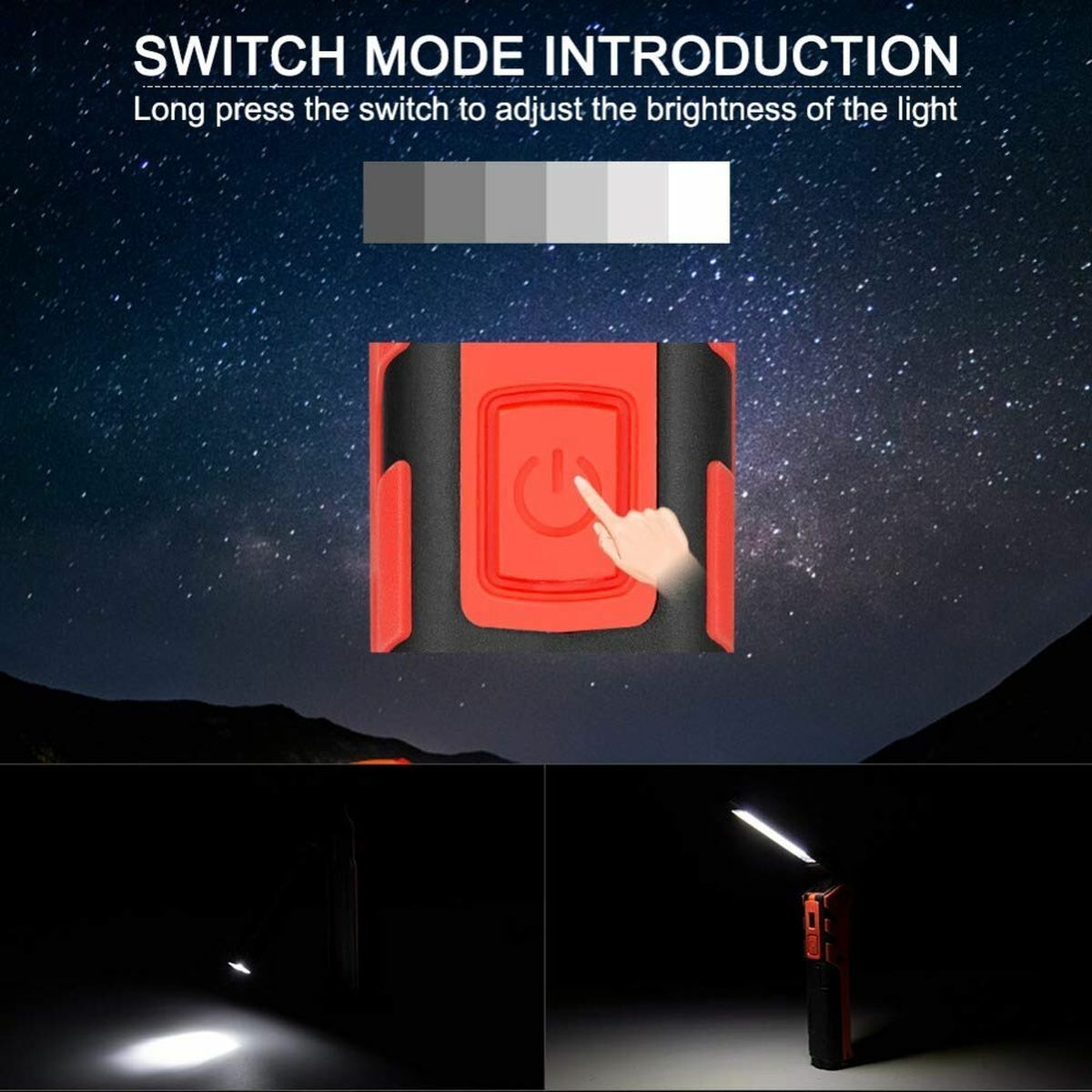 Lampe Torche Velamp KUBRIK 5 W 350 lm