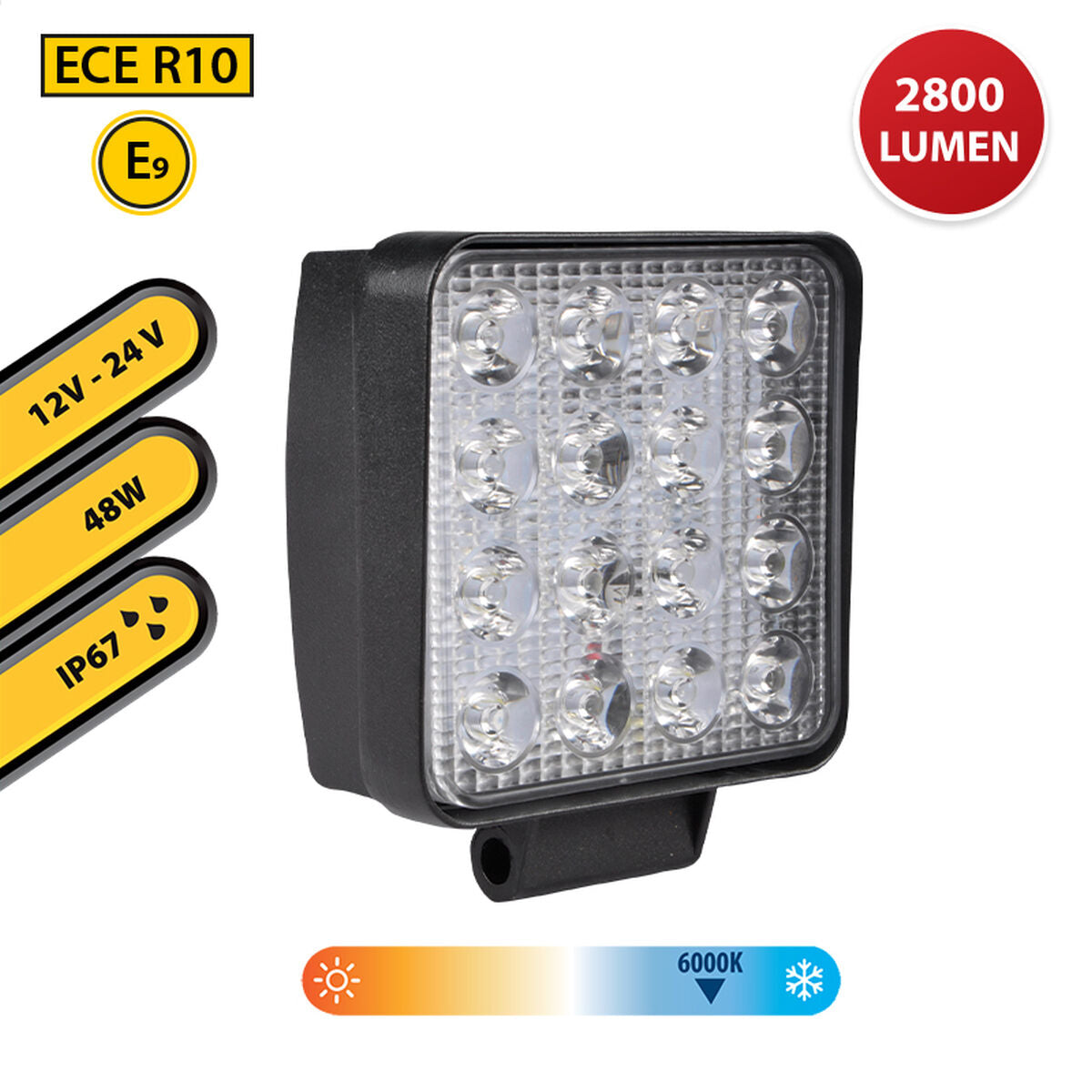 Lumière de travail Stak