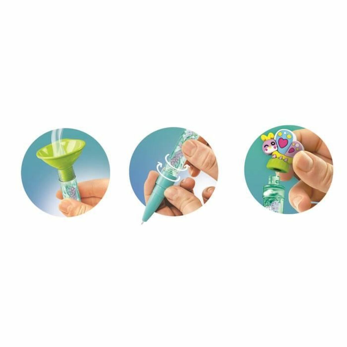 Travaux Manuel Clementoni CReate you Pens Wonderful Butterflies