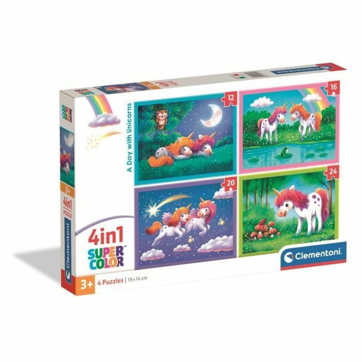 Puzzle Clementoni (4 Unités)