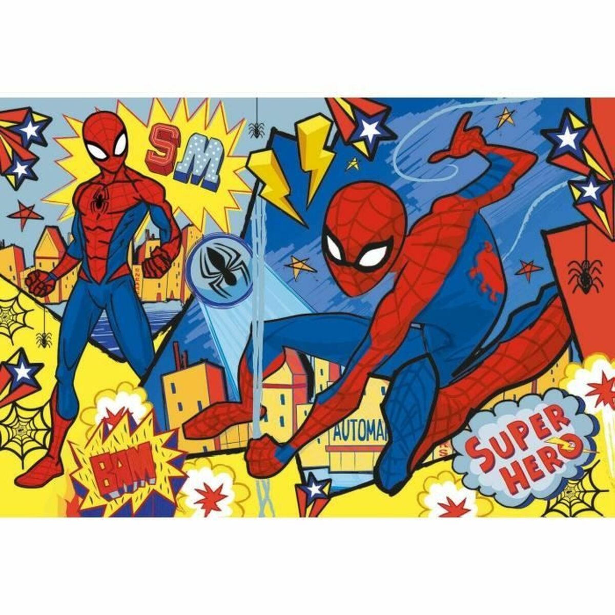 Puzzle Enfant Clementoni Marvel Spiderman 24216 Maxi 24 Pièces