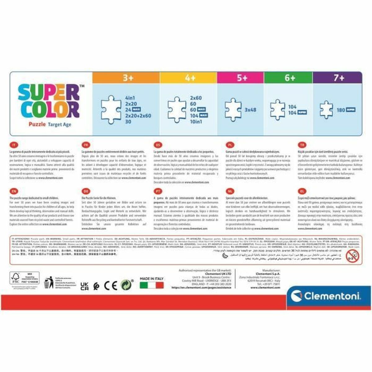 Puzzle Clementoni (24 Unités)