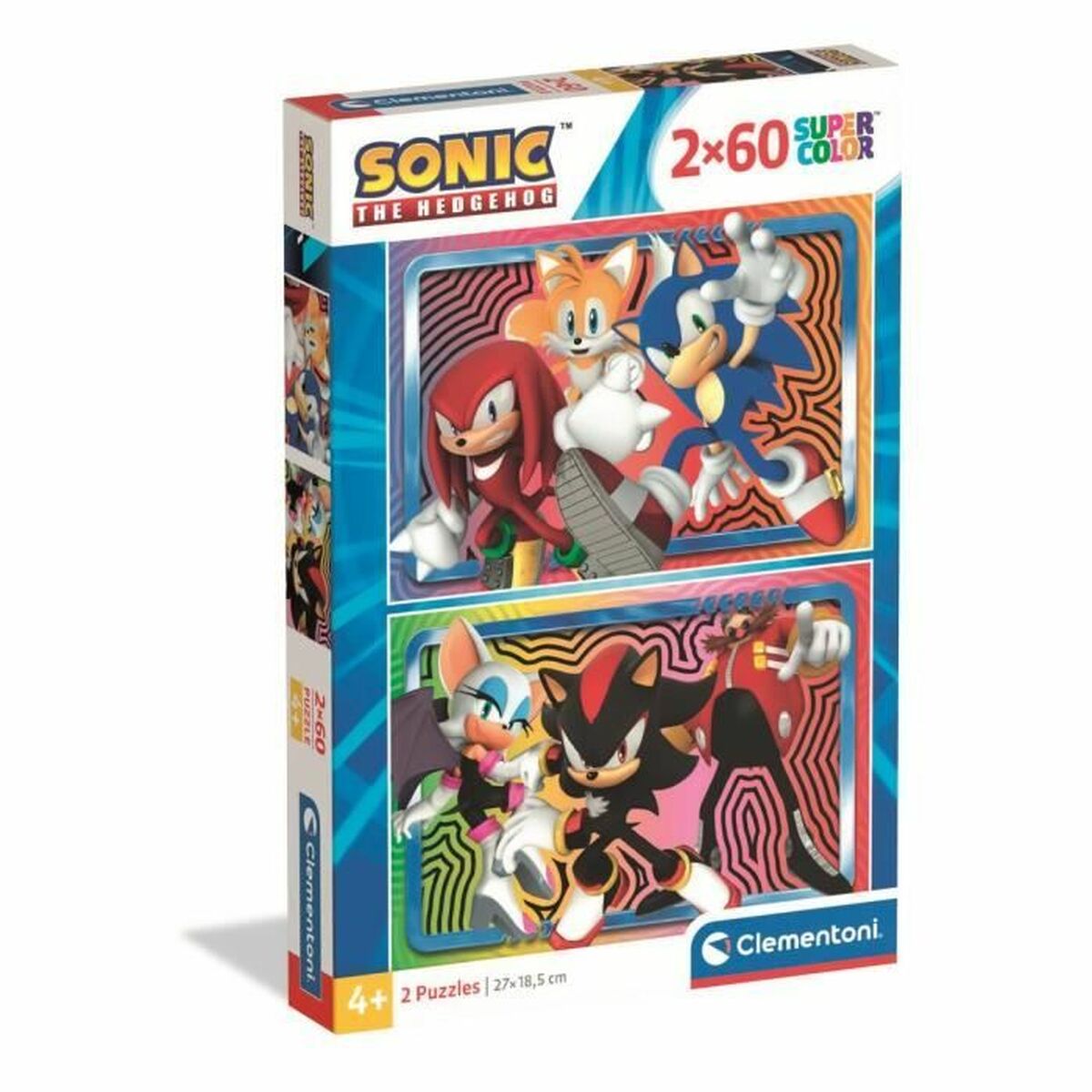 Puzzle Clementoni Sonic (2 Unités)