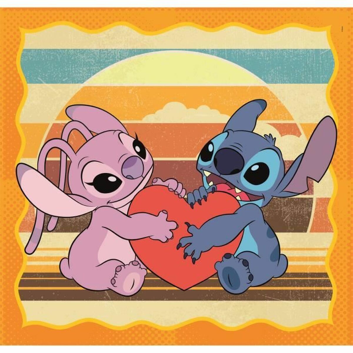 Puzzle Clementoni Stitch (3 Unités)