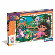 Puzzle Clementoni Dora 62 x 42 cm 104 Pièces