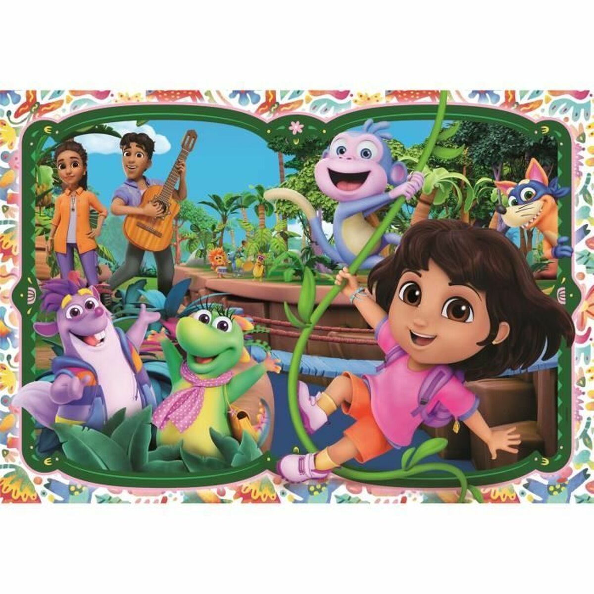 Puzzle Clementoni Dora 62 x 42 cm 104 Pièces
