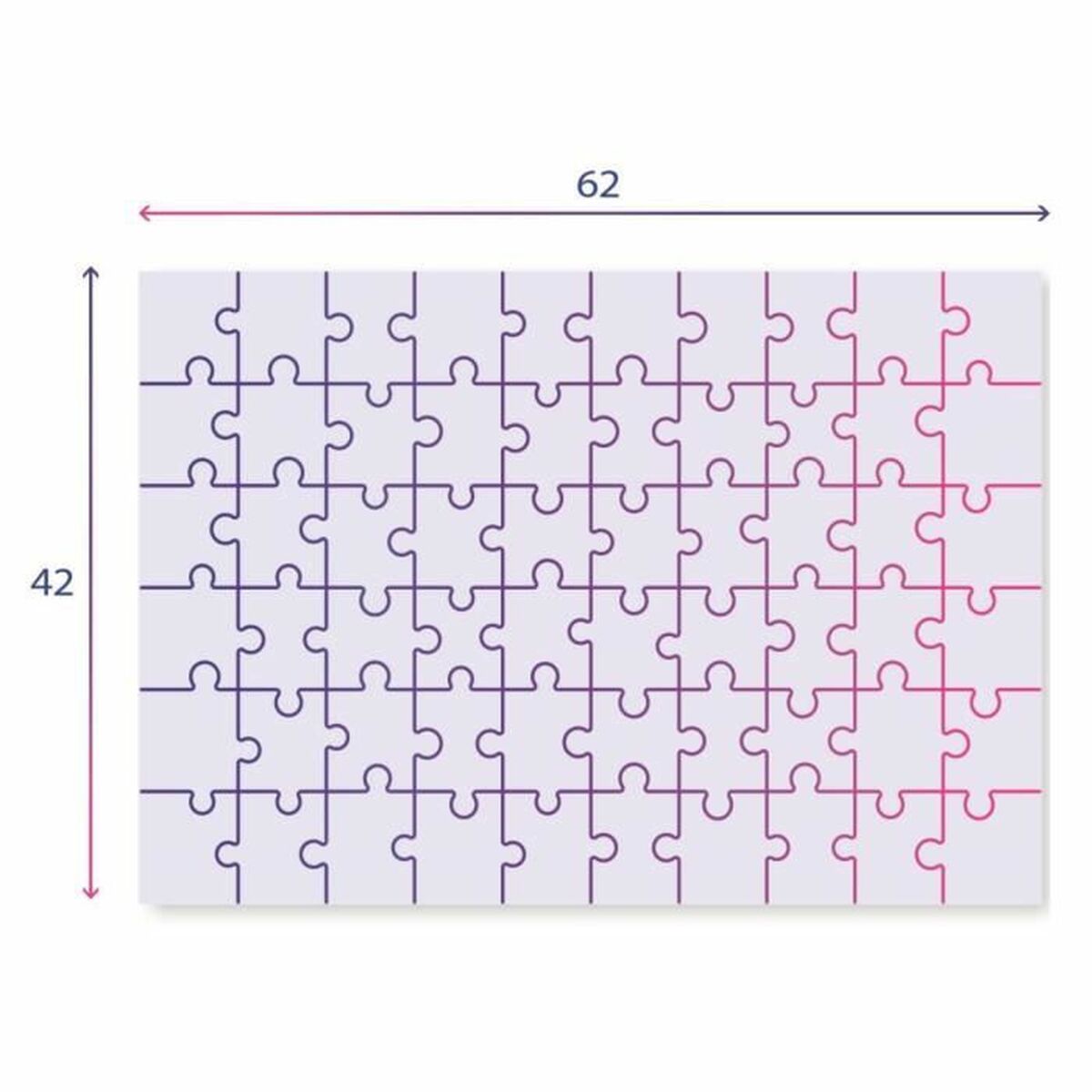 Puzzle Clementoni Dora 62 x 42 cm 104 Pièces