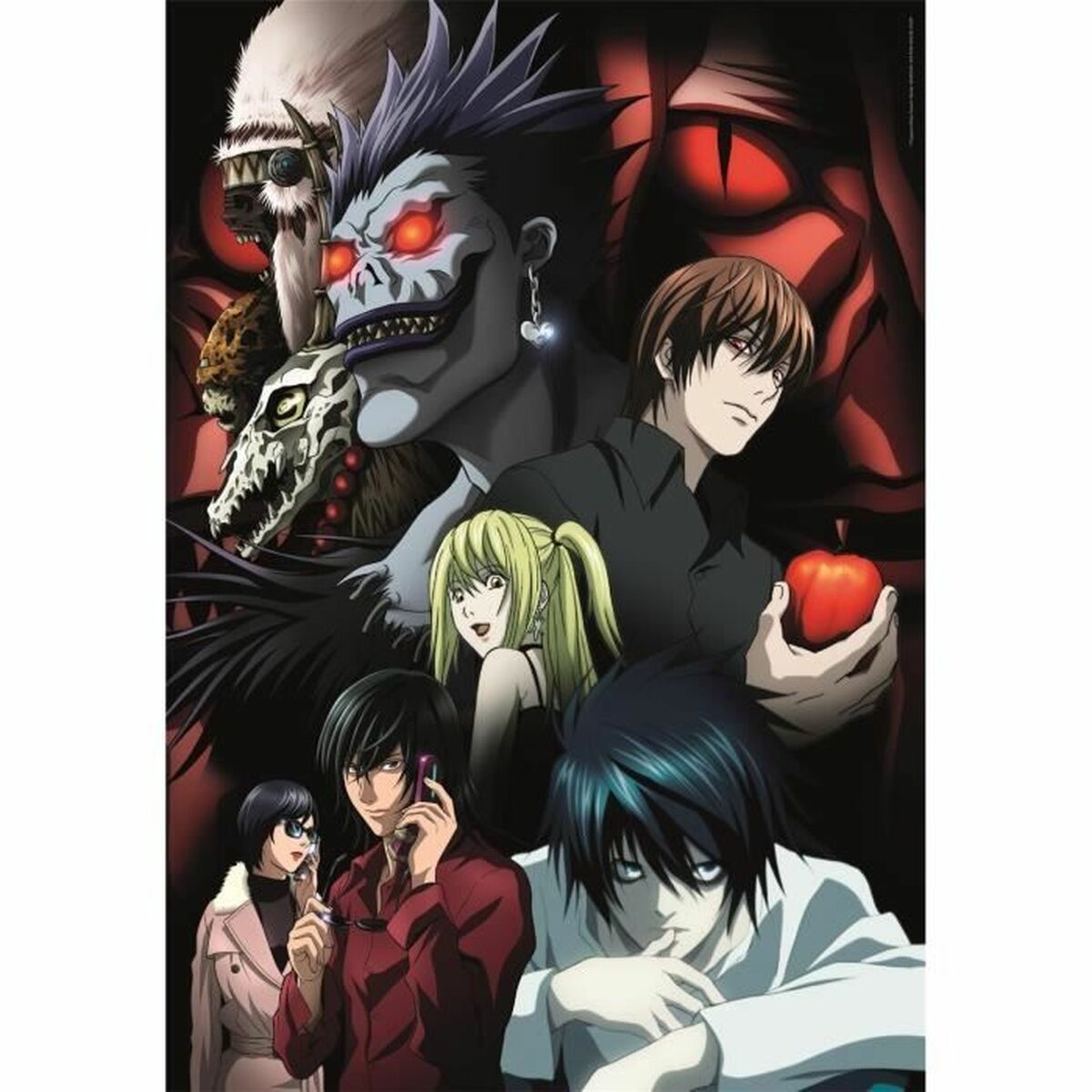 Puzzle Clementoni Death Note 70 x 50 cm 1000 Pièces