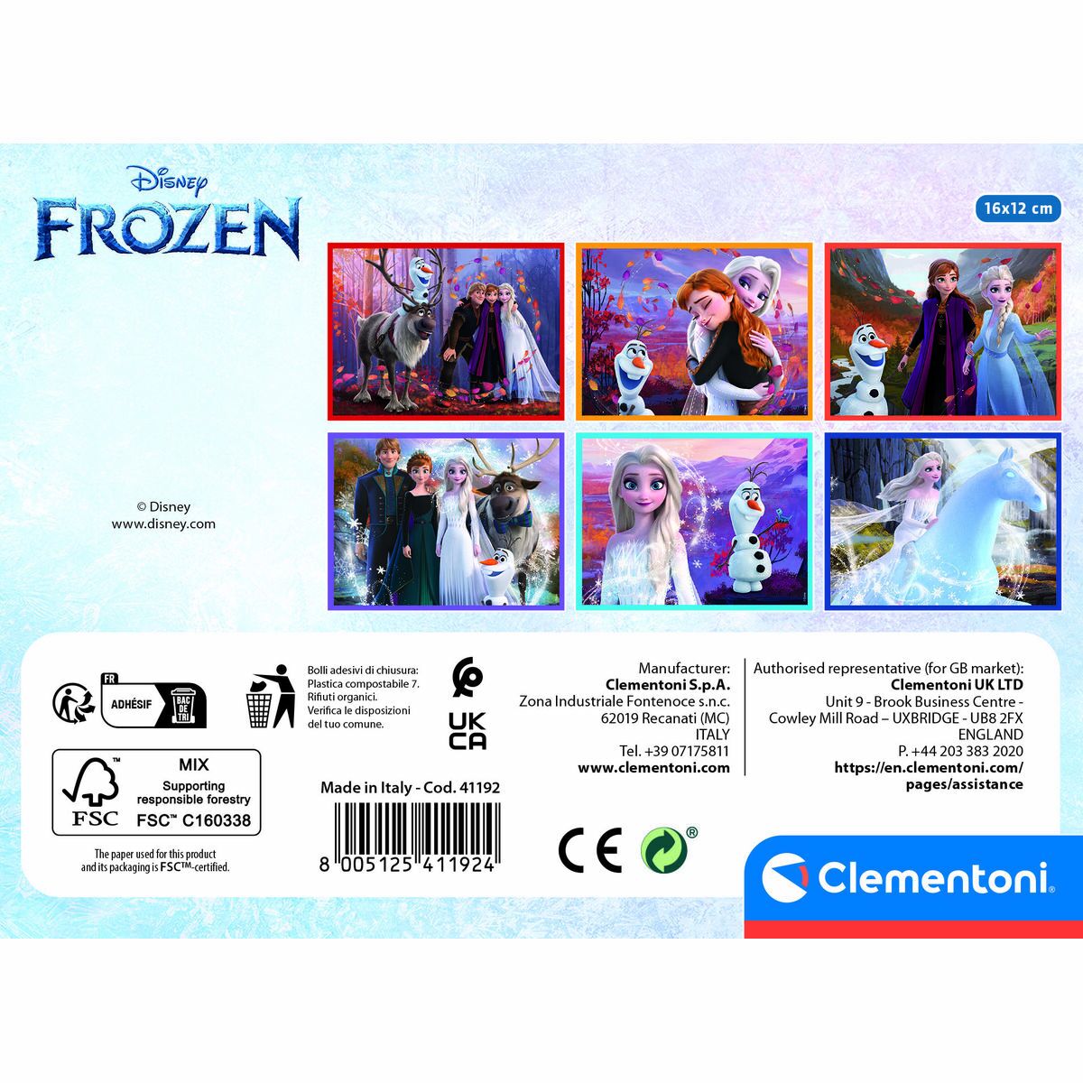 Puzzle enfant en bois Clementoni