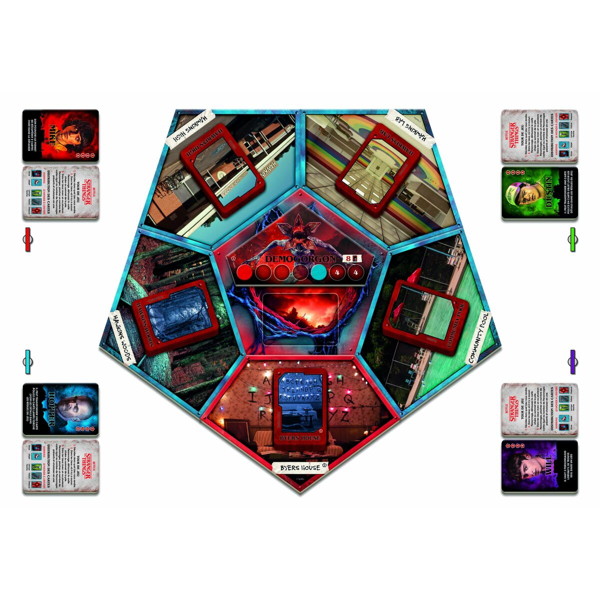 Jeu de société Clementoni Stranger Things Friends Don´t Lie