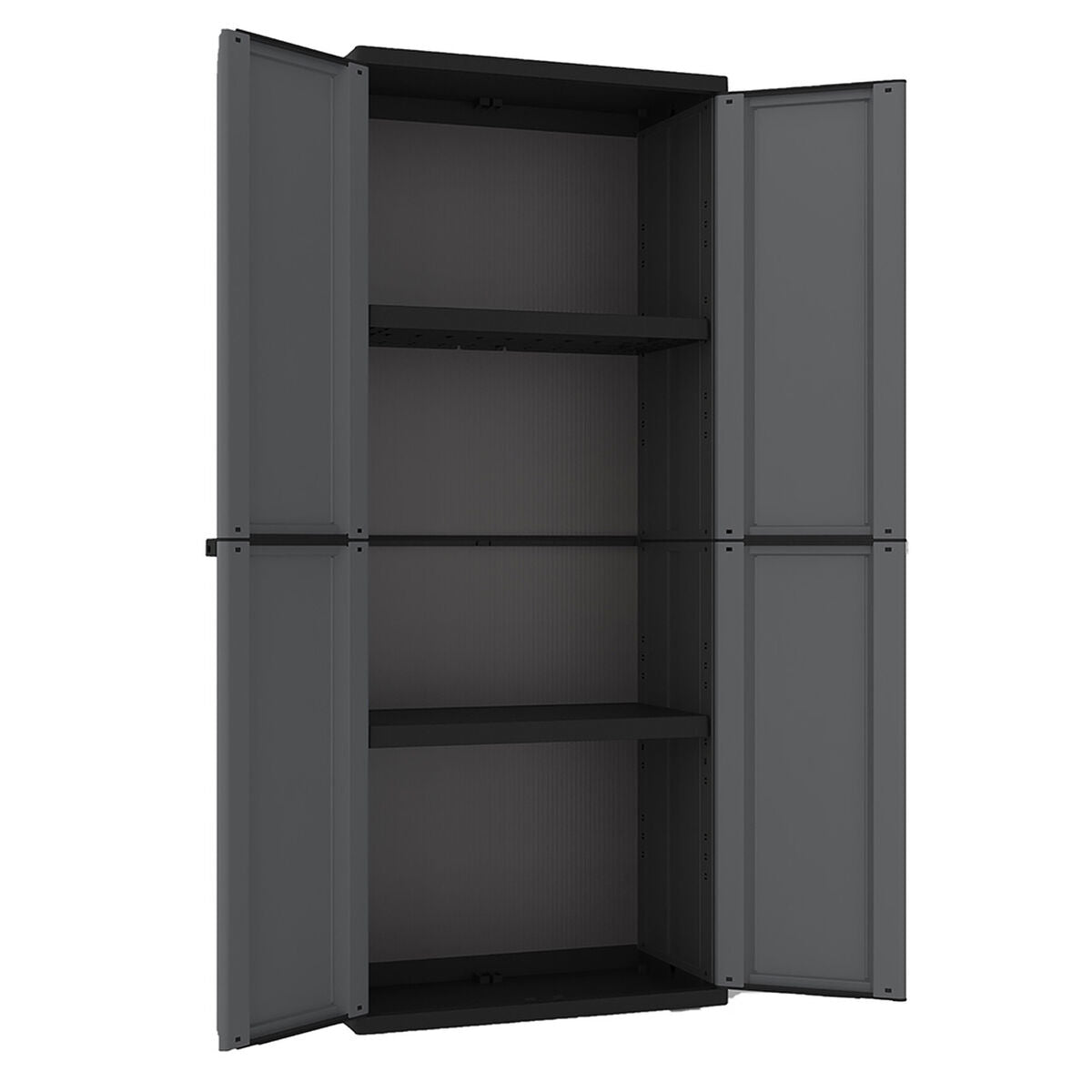 Armoire Terry j-base 268 Gris foncé polypropylène 68 x 37,5 x 163,5 cm