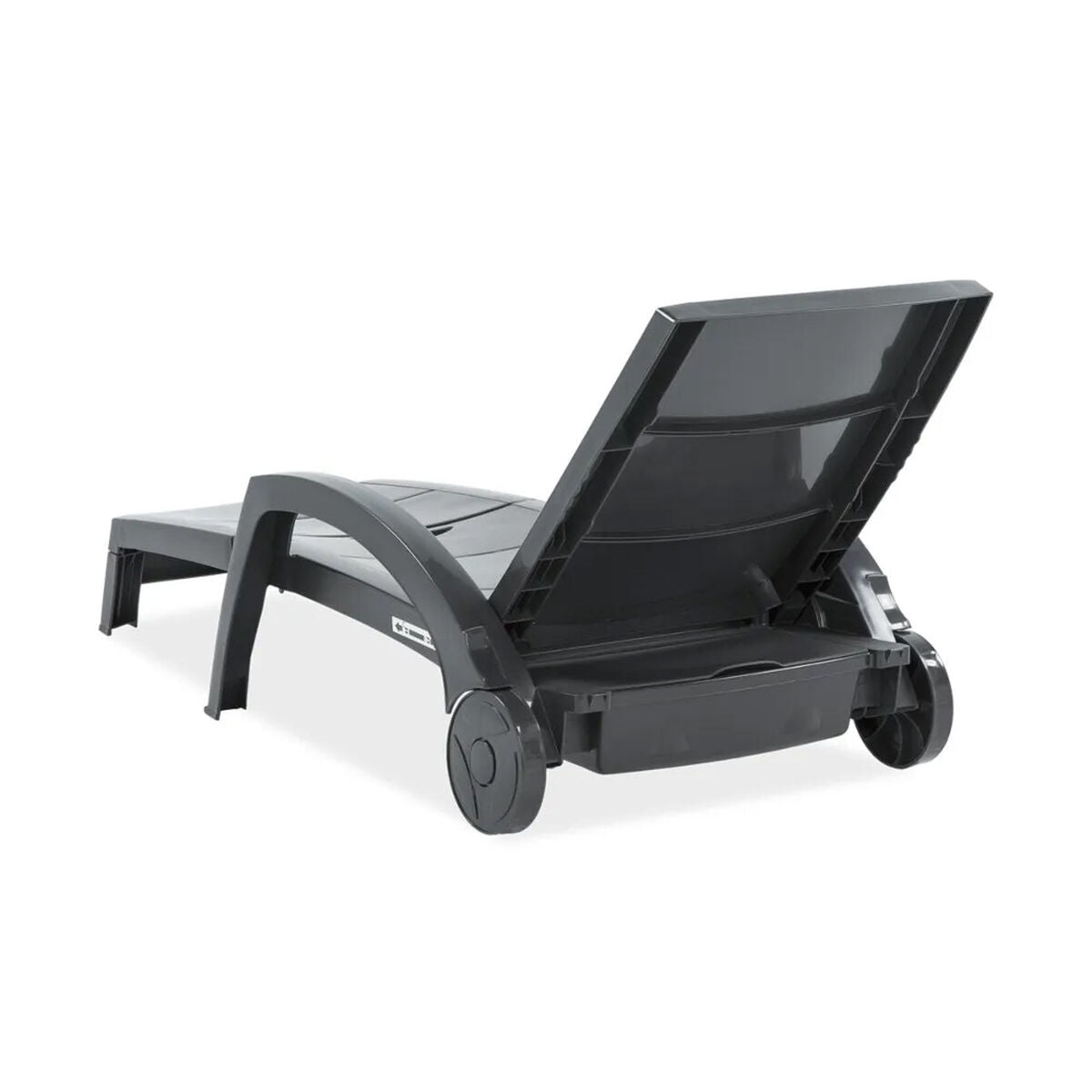 Chaise longue Shaf Ocean Anthracite 100 x 74 x 42 cm