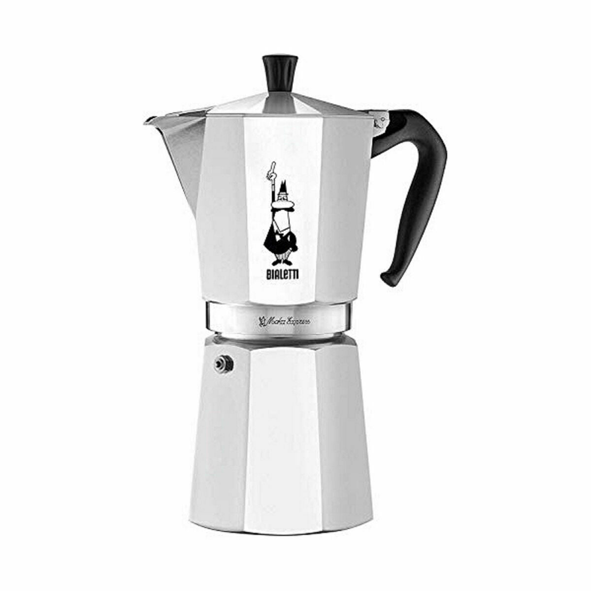 Cafetière Italienne Bialetti 0001166/MR Argenté Aluminium 12 Tasses
