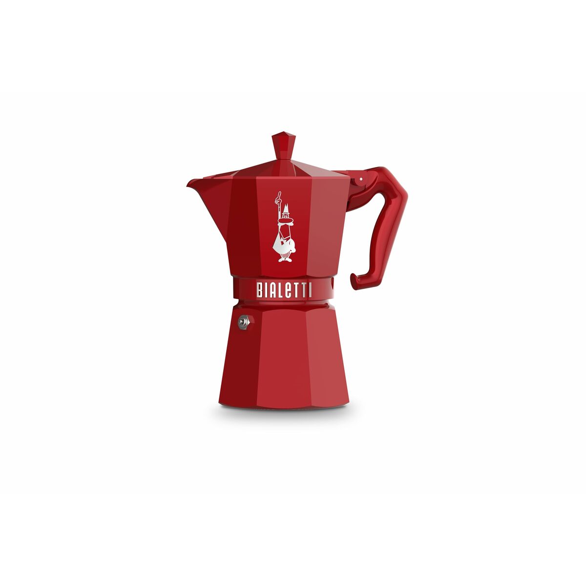 Cafetière Italienne Bialetti MOKA EXCLUSIVE Rouge Aluminium 6 Tasses