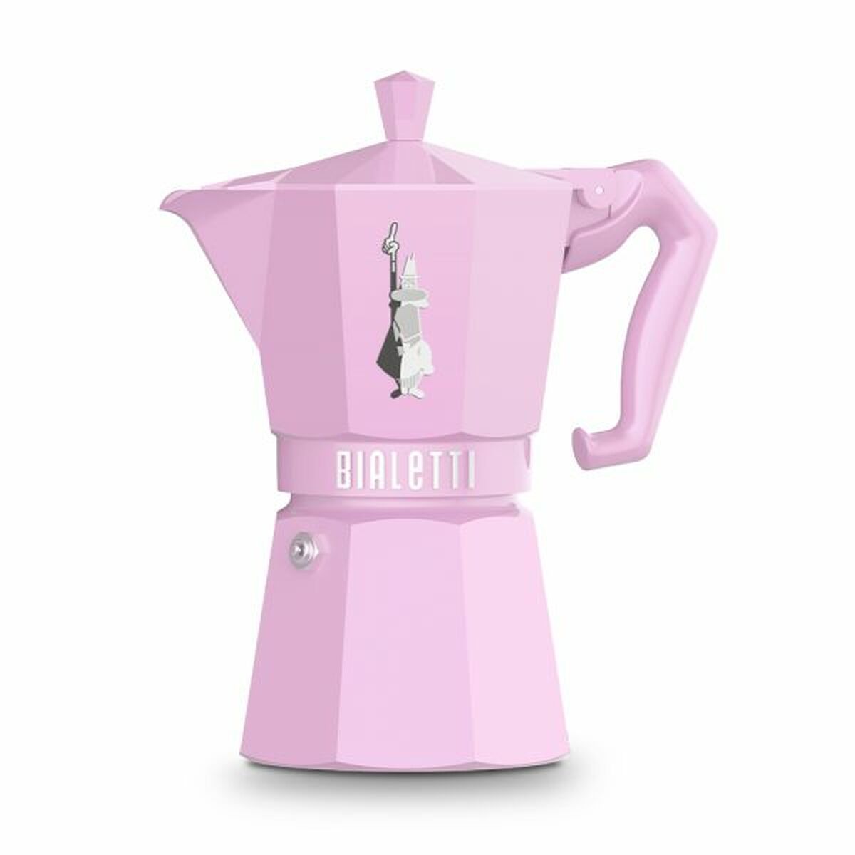 Cafetière Italienne Bialetti MOKA EXCLUSIVE Rose Aluminium 6 Tasses