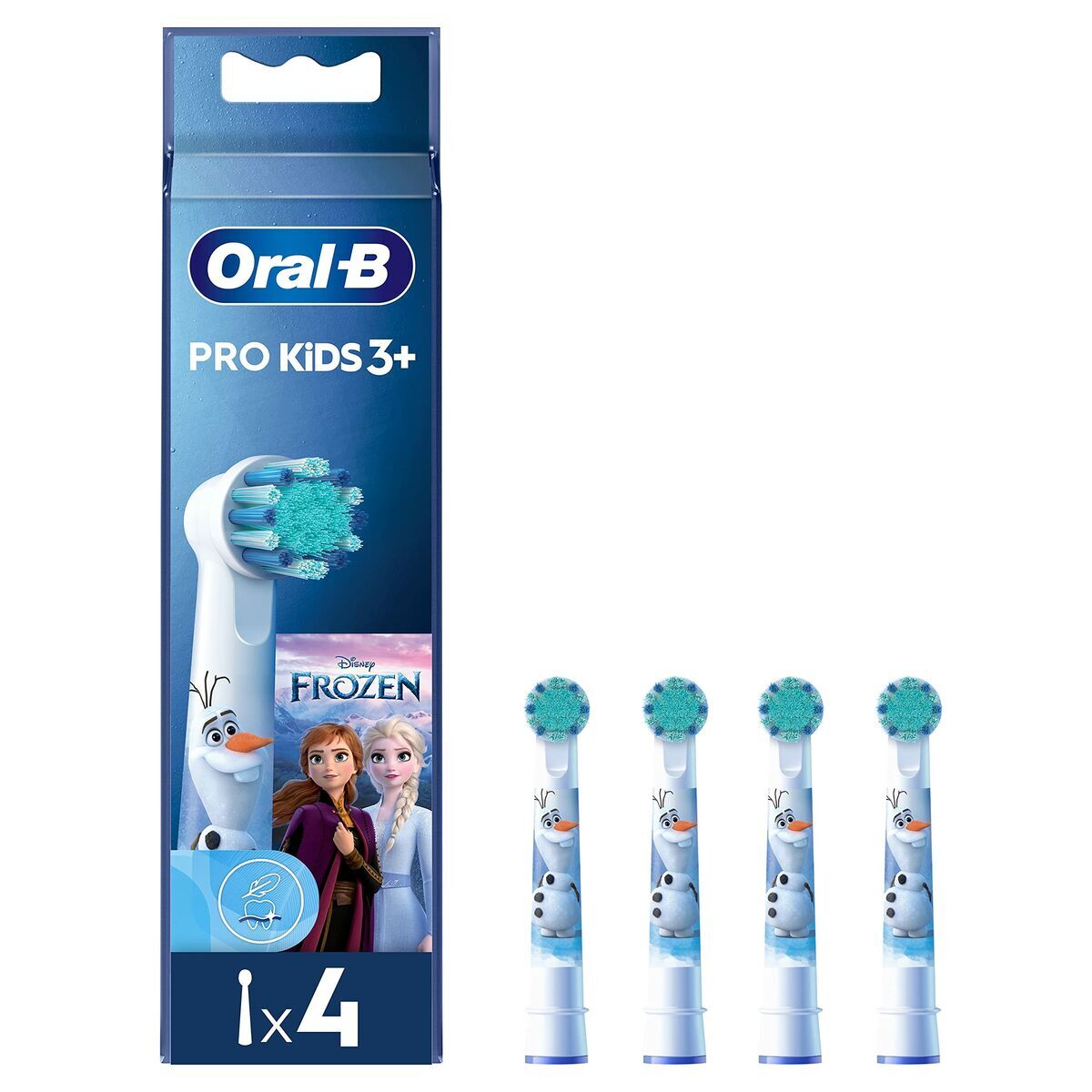 Tête de rechange Oral-B EB10 4 FFS FROZEN II Violet (4 Unités)