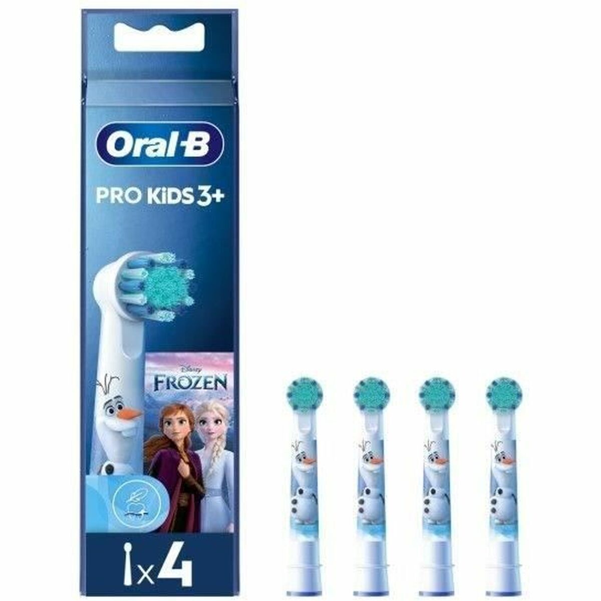 Tête de rechange Oral-B EB10 4 FFS FROZEN II Violet (4 Unités)
