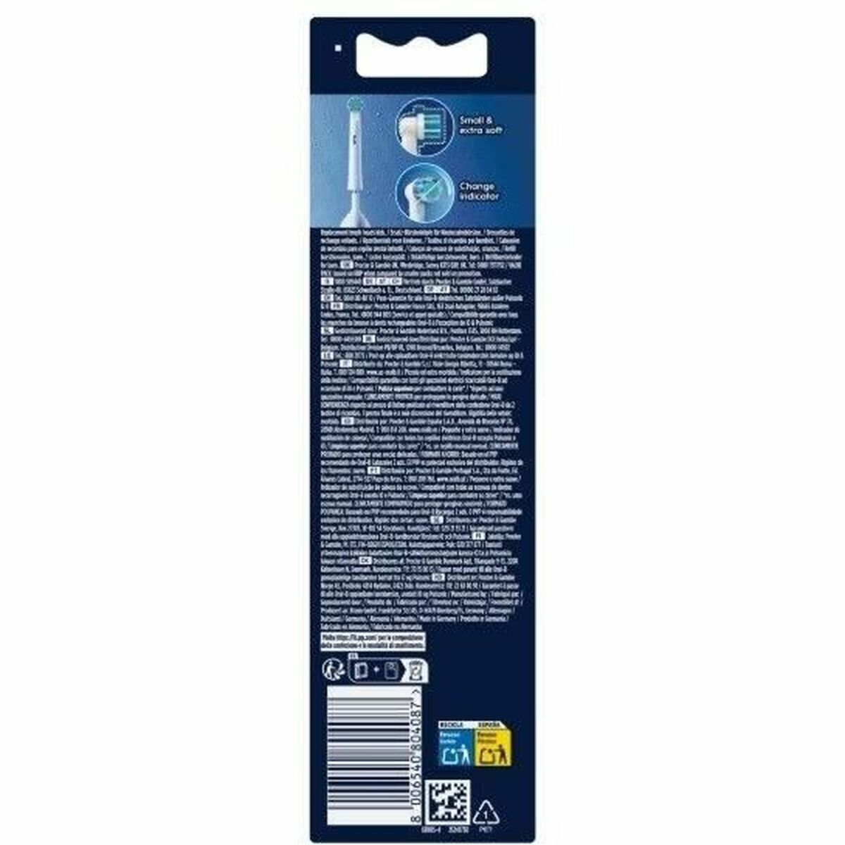 Tête de rechange Oral-B EB10 4 FFS FROZEN II Violet (4 Unités)
