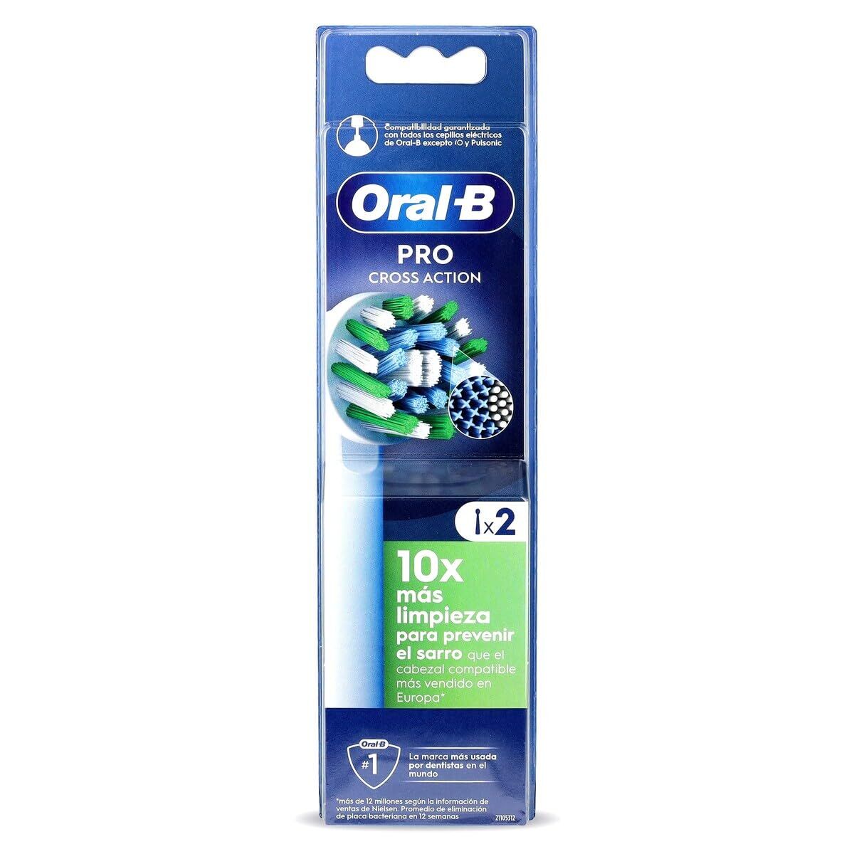Tête de rechange Oral-B Cross Action
