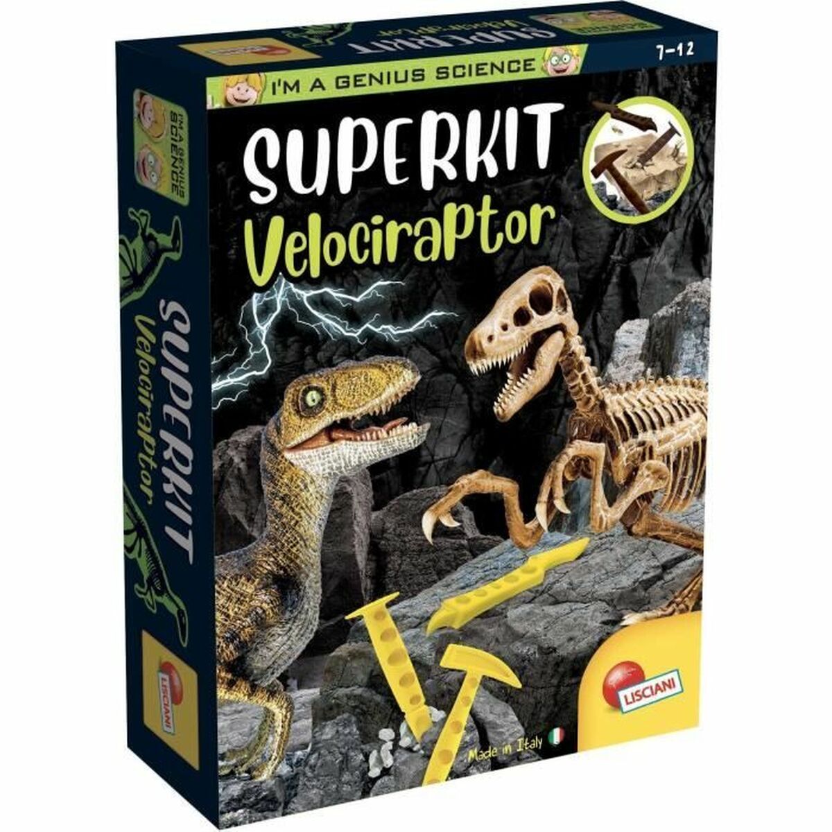 Jouet Educatif Lisciani Giochi I'm GENIUS Super Kit Velociraptor Nuevo