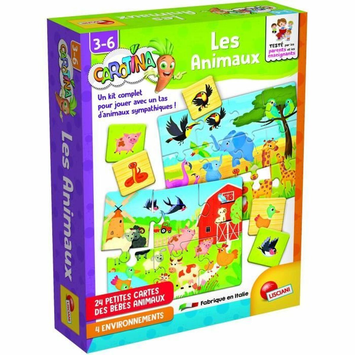 Jouet Educatif Lisciani Giochi Les animaux