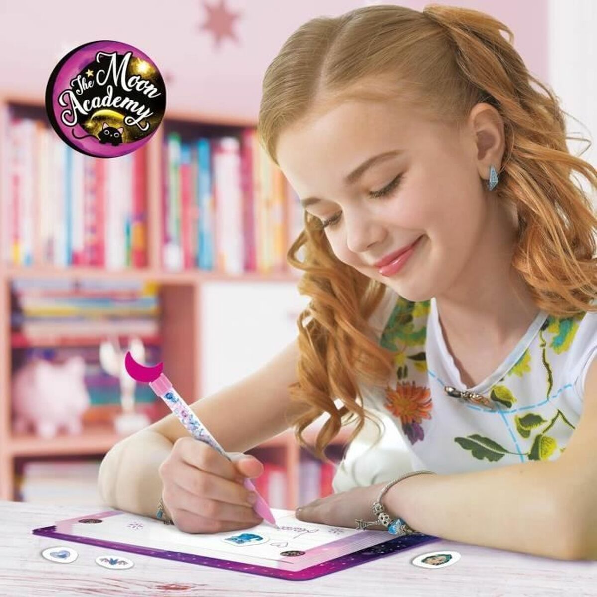 Agenda avec accessoires Lisciani Giochi THE MOON ACADEMY Multicouleur