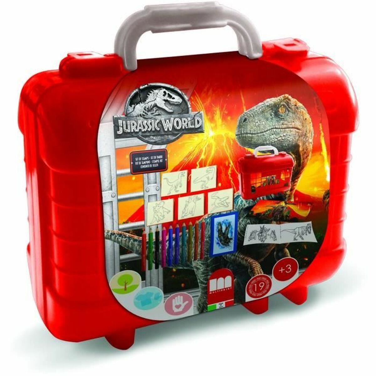 Timbres Multiprint Jurassic World