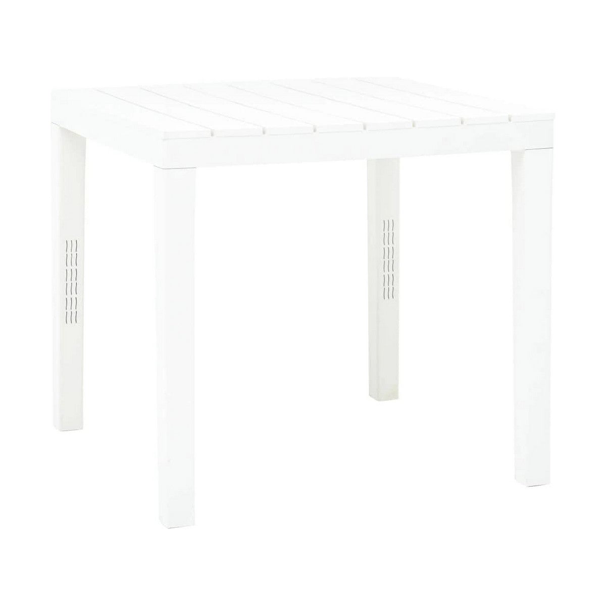 Table de Salle à Manger IPAE Progarden Bali Blanc 78 x 78 x 72 cm