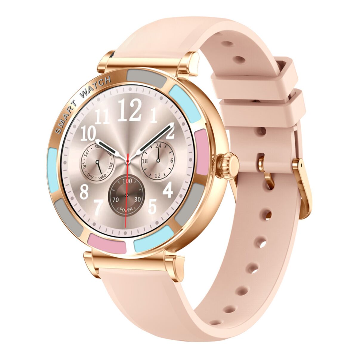 Montre intelligente Trevi T-FIT 245 Rose 1,3'' 41 mm Ø 41 mm