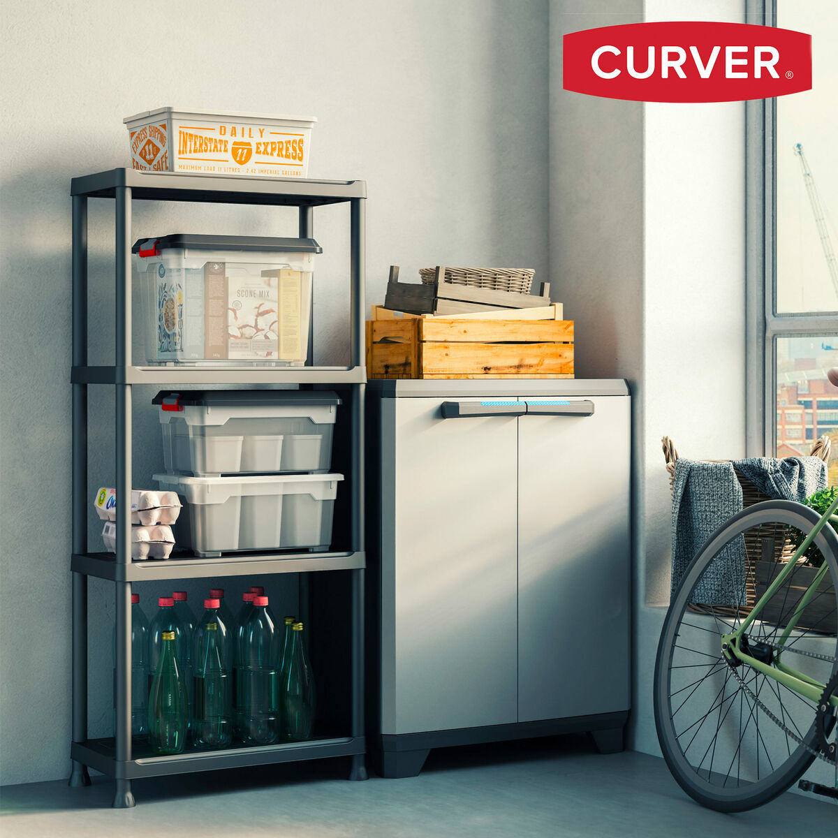 Étagère Curver Plastique (Plastique)