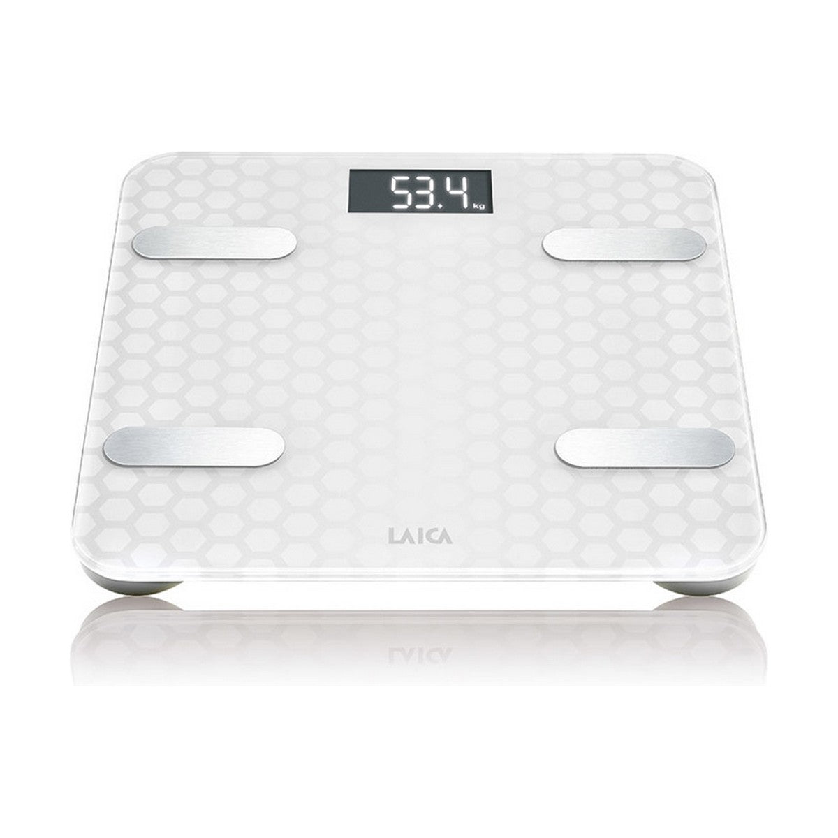 Balance Numérique de Salle de Bain LAICA PS7011 Blanc verre 180 kg