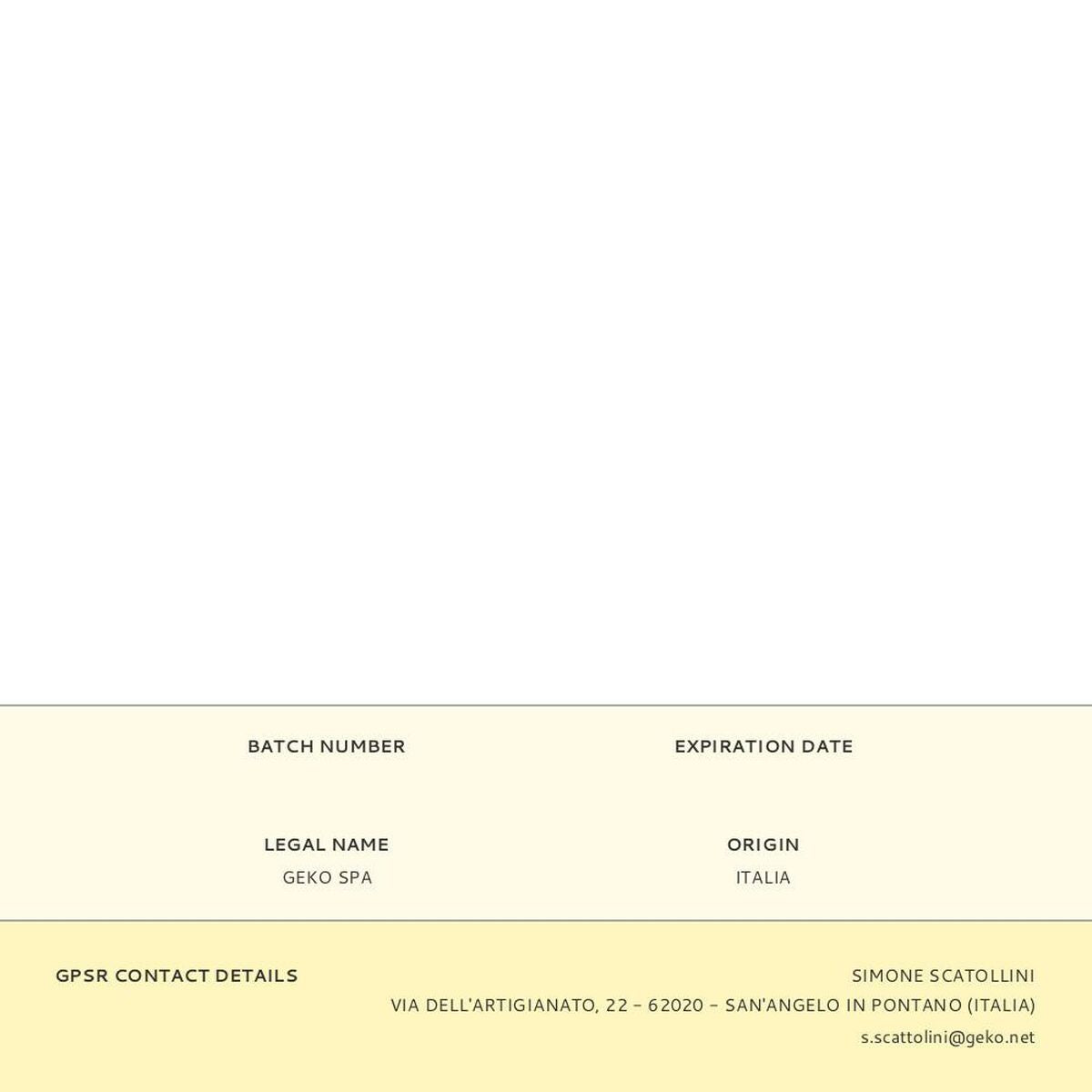 Coupe-bise Geko Noir