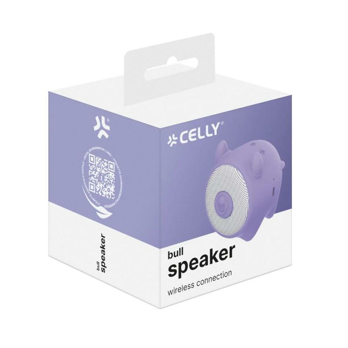 Câble USB Celly WSBULL Violet 3 W