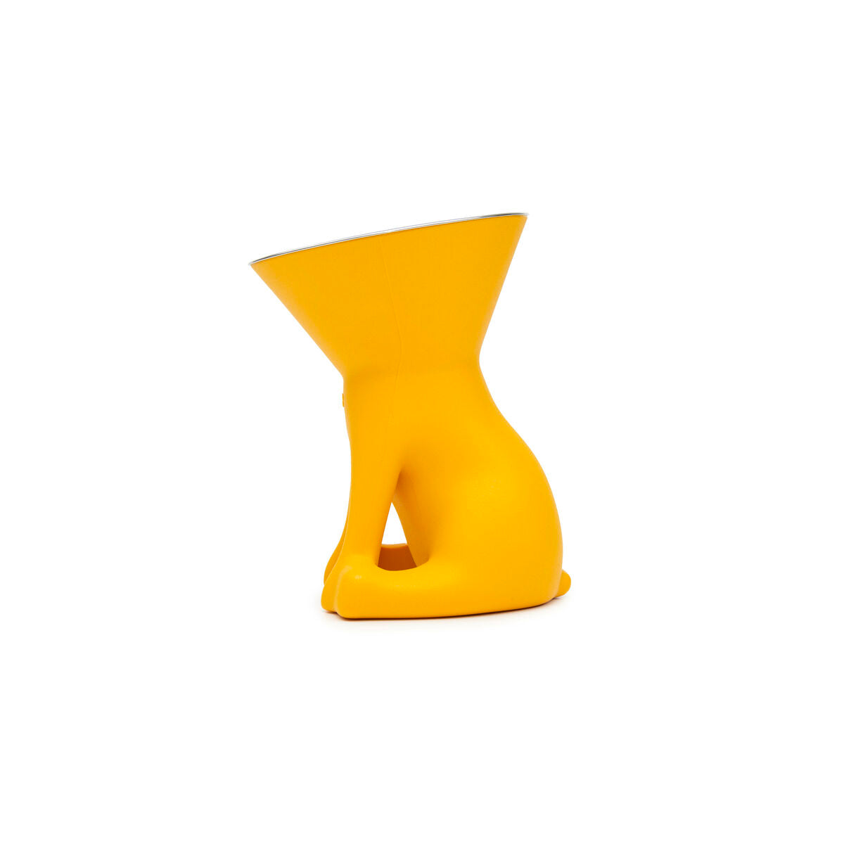 Mangeoire pour chiens United Pets Elisabeth Yellow Acier inoxydable Polyéthylène 1 L