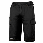 Pantalon court Sparco Noir Élastique