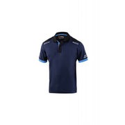 Polo à manches courtes homme Sparco Sparco Tech Bleu Blue marine XS