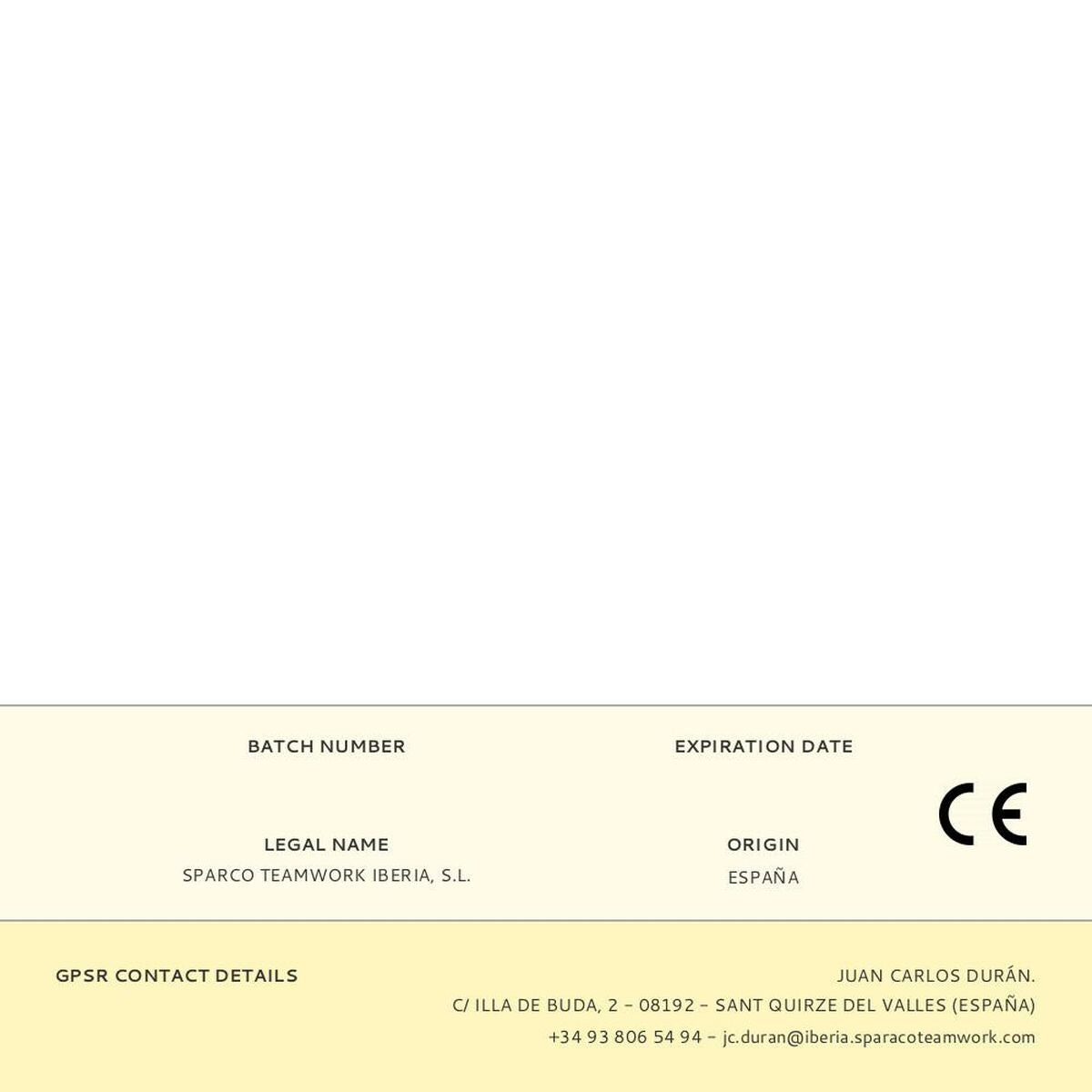 Chaussures de sécurité Sparco impulse chris Noir