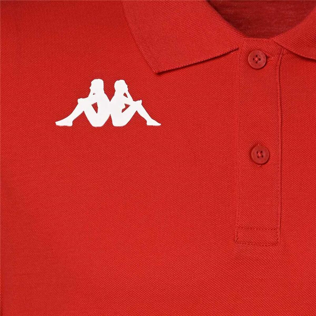 Polo à manches courtes homme Kappa Kappa Barli Rouge 4XL