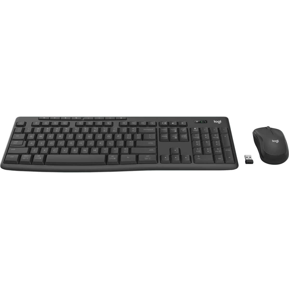 clavier et souris Logitech 920-012073 Graphite Anglais QWERTY Qwerty UK
