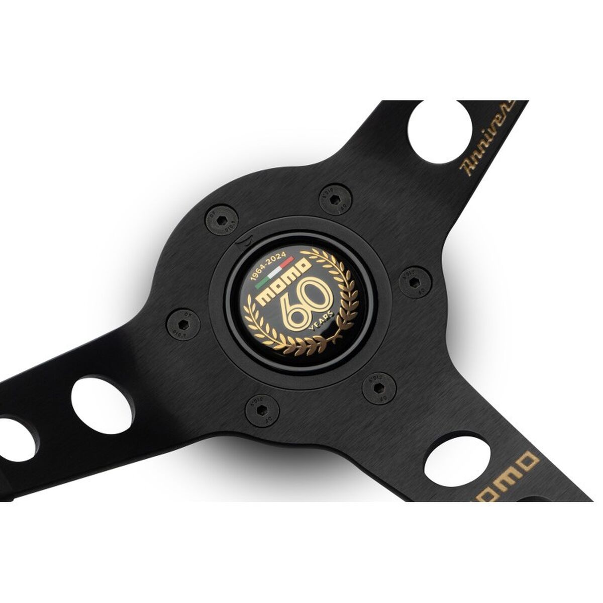 Volant Racing MOMO Noir Ø 35 cm