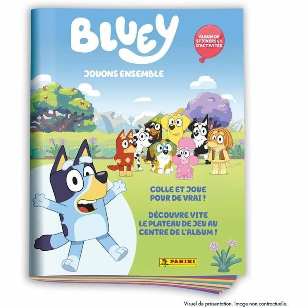 Pack d'images Panini Bluey 2