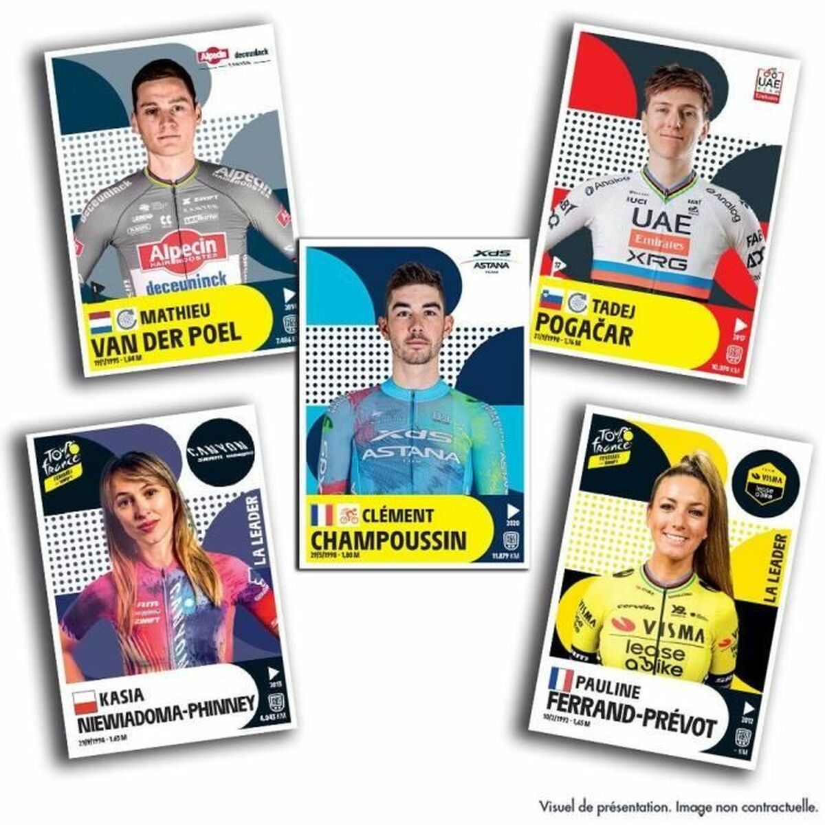 Pack d'images Panini TOUR DE FRANCE 2025