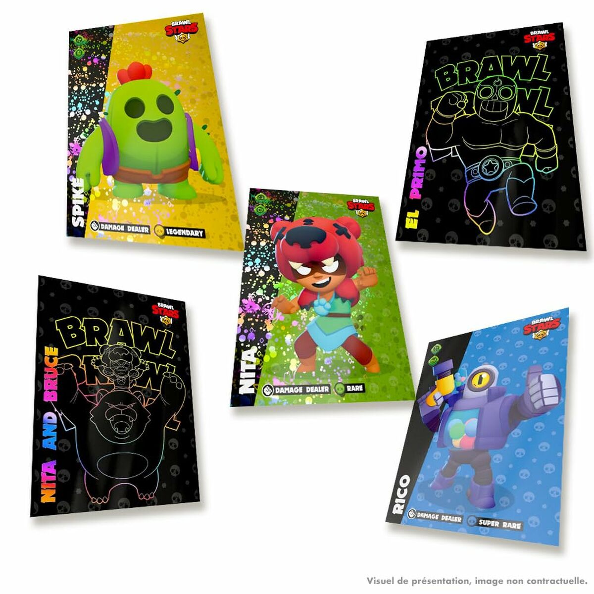 Pack d'images Panini BRAWL STARS